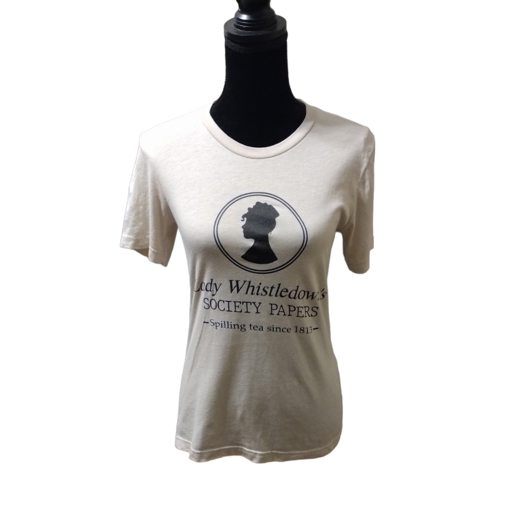 🛍️ CLEARANCE... Bridgerton T-Shirt - Off-White In Color, Size XS